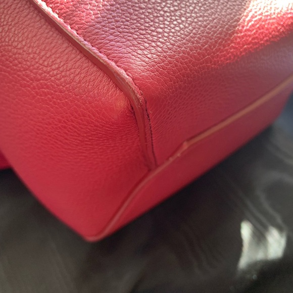 Authentic Celine Seau Sangle in Raspberry colour - Picture 6 of 12